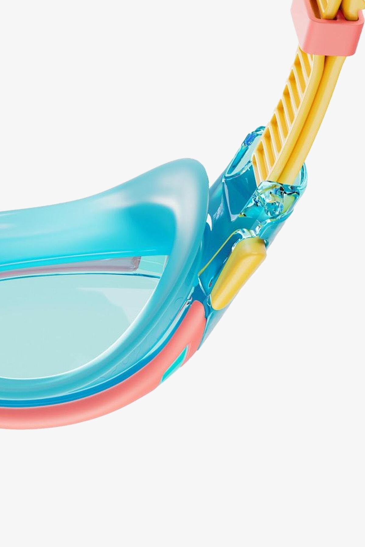 Gafas Speedo Bolt Mango Coral Beach Azul Biofuse 2.0 para Niños Unisex