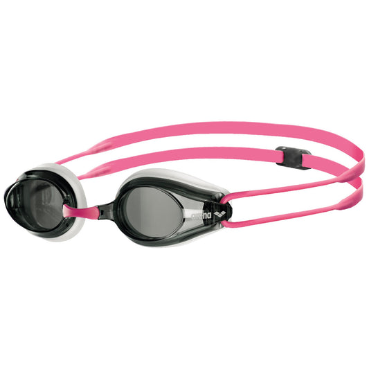 Arena Goggles Natación Tracks única, Rosa/ Negro