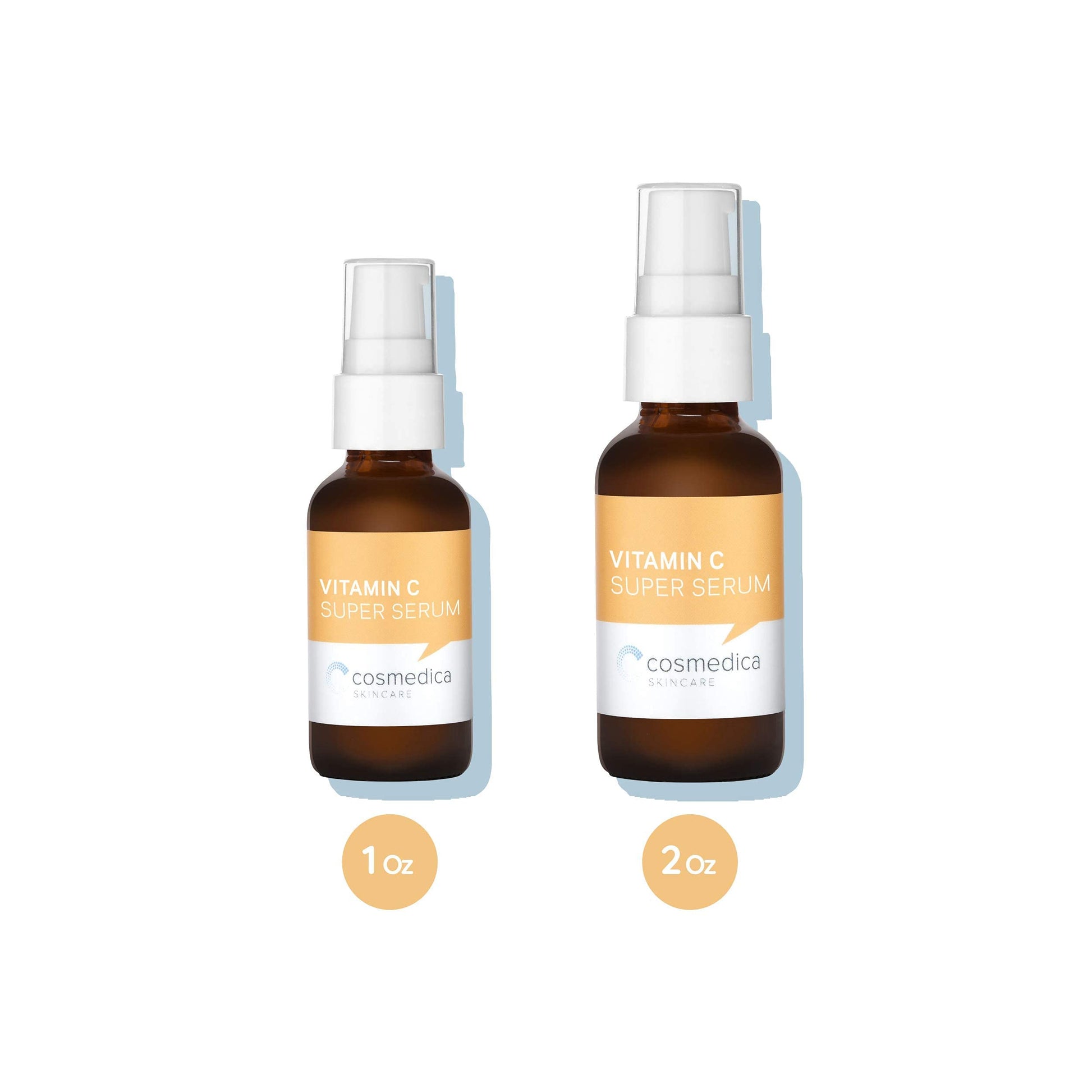 Cosmedica Skincare SUPER SUERO DE VITAMINA C. Aporta luminosidad, reduce manchas y unifica el tono de piel. Adicionado con HYALSYN acido hialuronico de bajo y medio peso molecular.