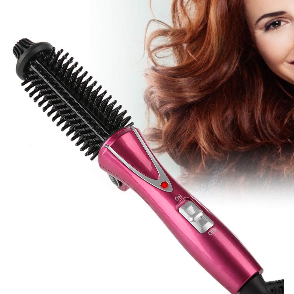 Peine Rizador de Pelo Brrnoo Eléctrico Antiarrugas Plegable para Hogar y Salón