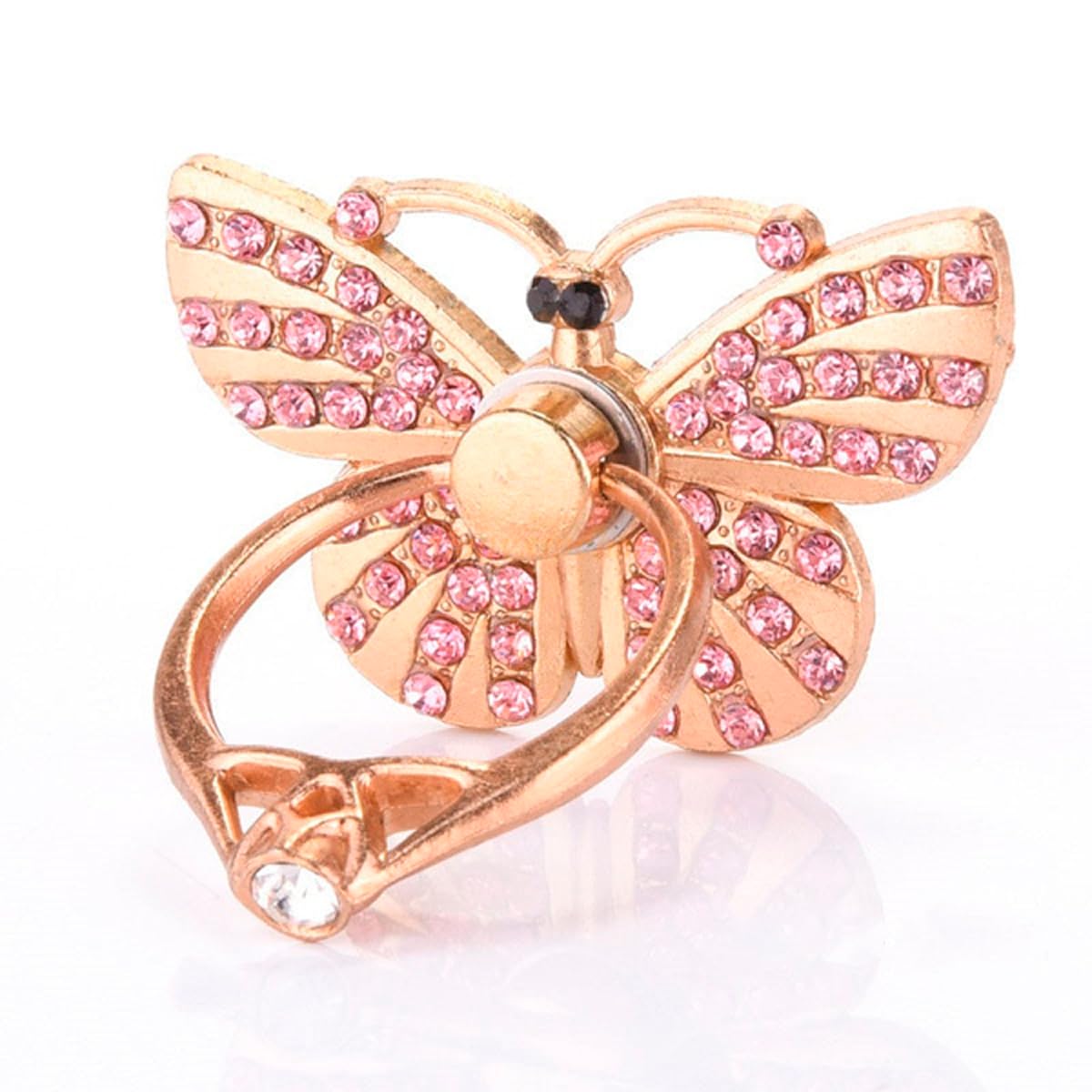 Soporte de Anillo VERALY.MX Cristales con Diseño Brillante para Celular