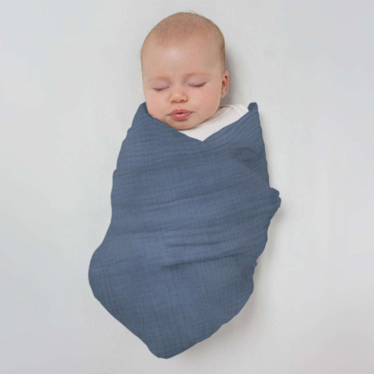 SwaddleDesigns - Juego de 4 Mantas de Muselina de algodón, Manta receptora para niños y niñas recién Nacidos, Registro de bebé y Regalo, 46 x 46 Pulgadas, Acuarelas montañas y árboles