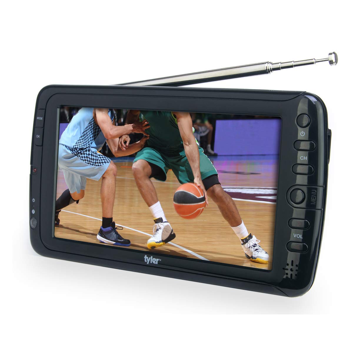 Monitor LCD Portátil Tyler 7 Pulgadas con Batería Recargable HD-TV para Viajes y Niños