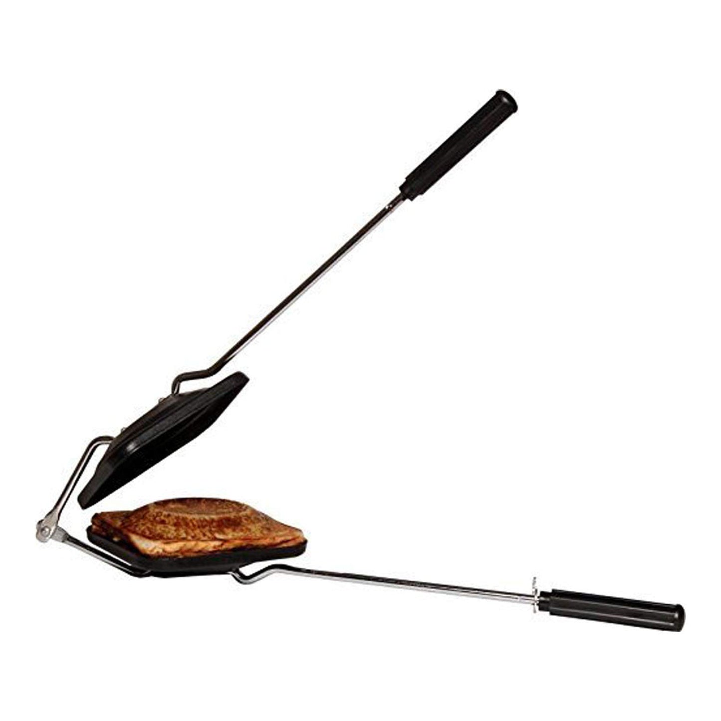 DBY - tostador de sándwich de aluminio antiadherente, 15.5 pulgadas de largo x 5.6 pulgadas de ancho x 1 pulgadas de alto, fácil limpieza, ahorra tiempo y dinero