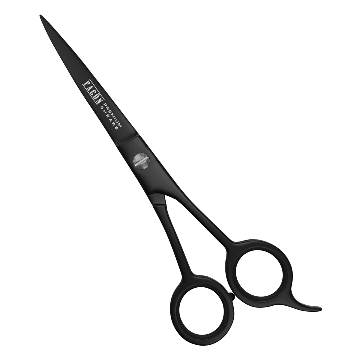 Facón Tijera de barbero profesional, acero inoxidable japonés, 16,5 cm de longitud, ajuste fino, tuerca de ajuste, calidad de salón