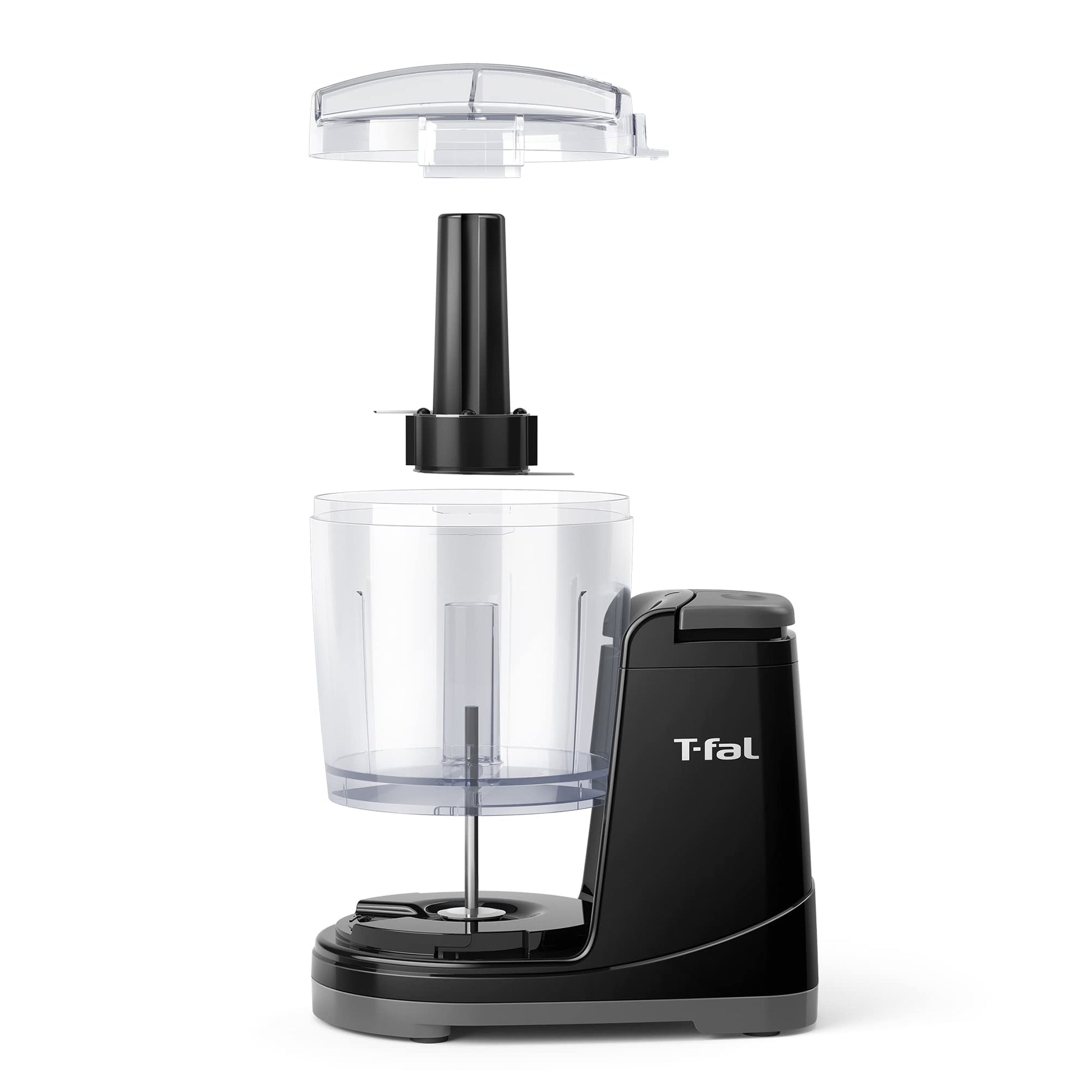 Procesador de Alimentos T-fal Negro Max Chopper con Dos Velocidades y Capacidad de 700 ml