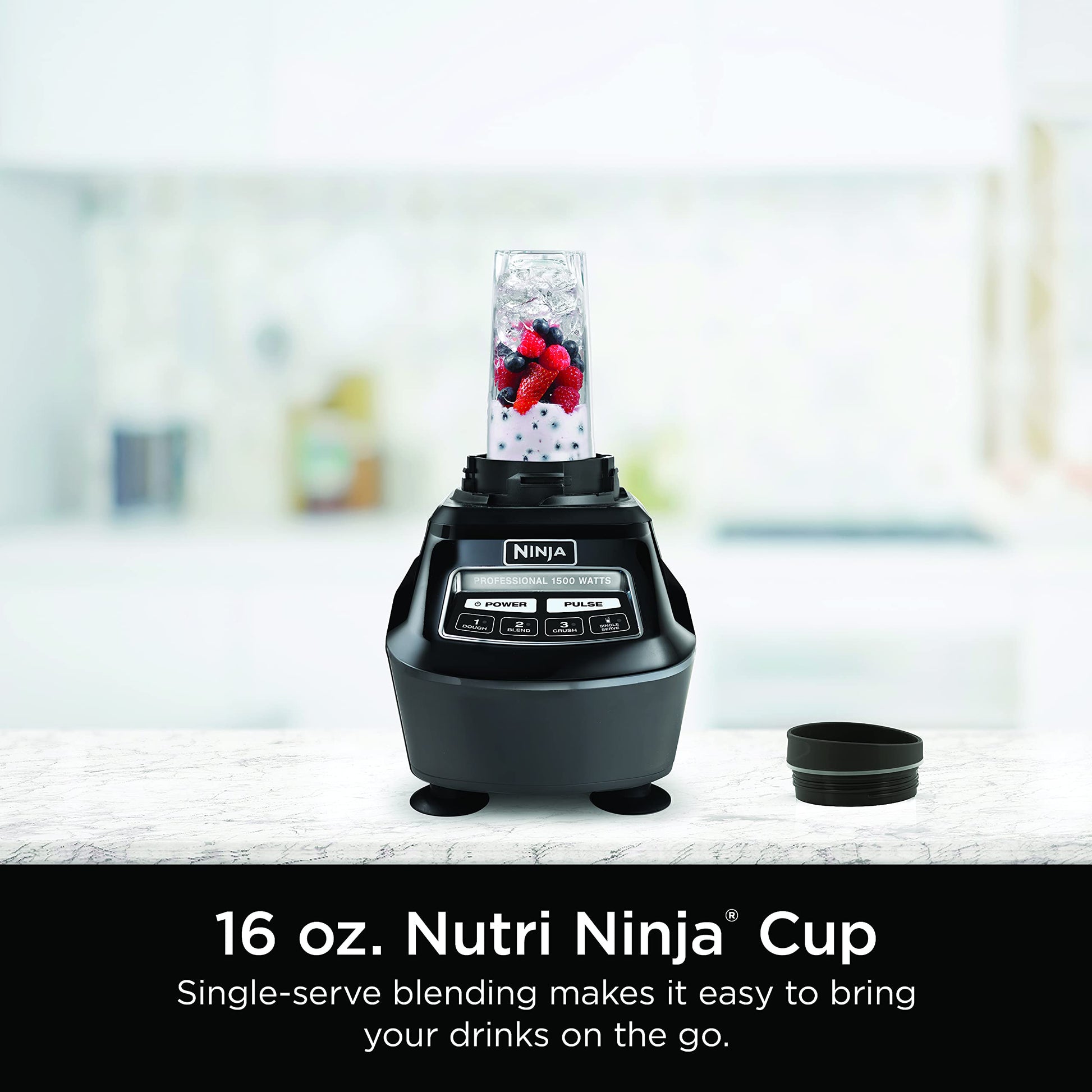 Sistema de Cocina 3 en 1 Ninja Licuadora XL y Personal más Procesador