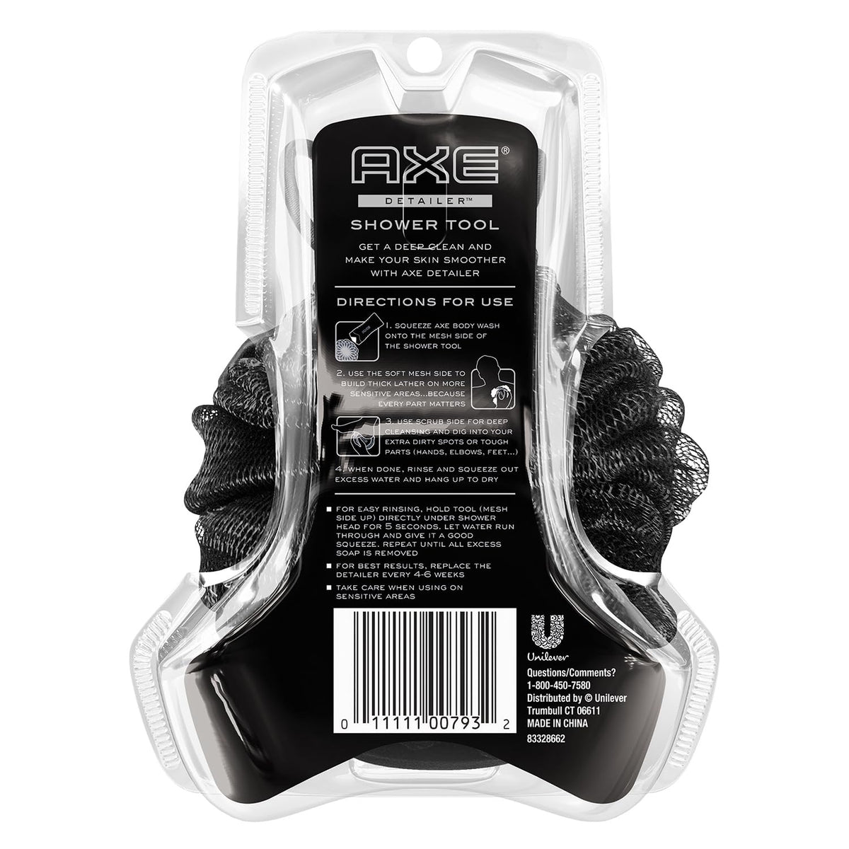 Axe Detailer Shower Tool