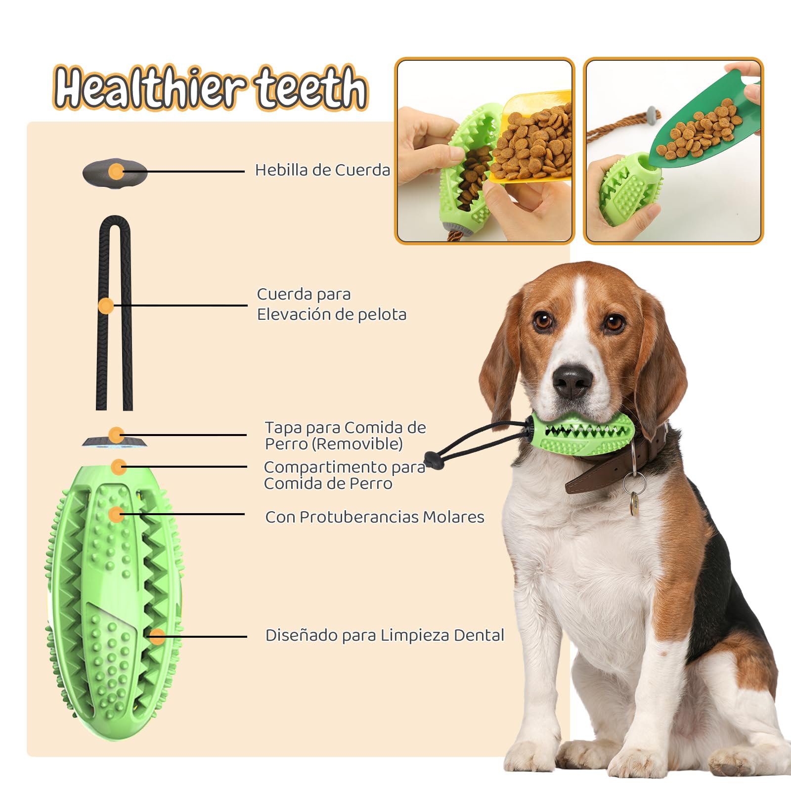 wishkit Juguete Peluche para Perro, Juguetes para Perros ansiosos, Paquete de 3 Juguetes para Masticar para Perros, Juguetes para Cachorros, Juguetes de Cuerda con Nudos para Limpieza Dental