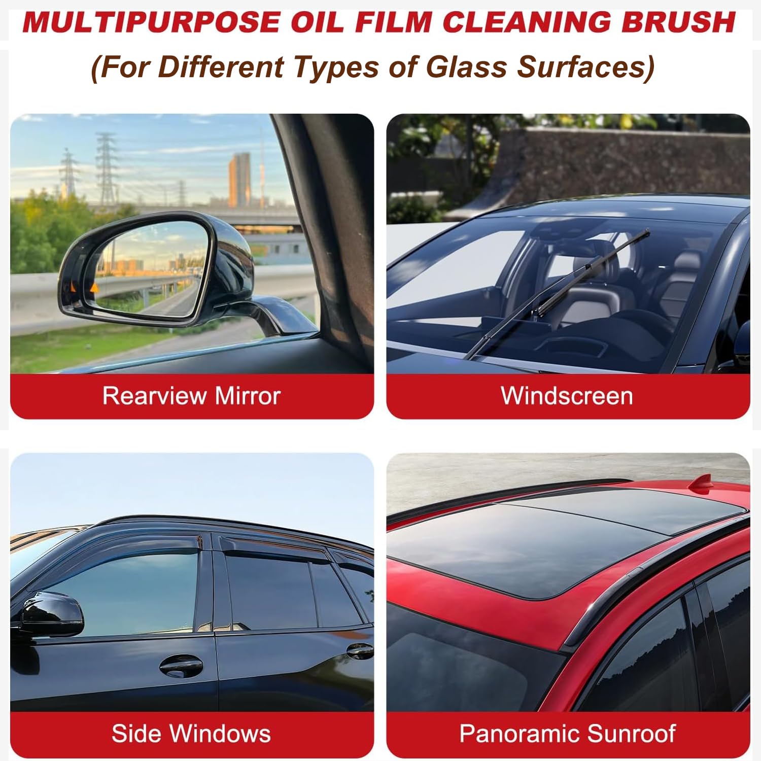 Limpiacristales MCSWKEY Hidrofóbico para Parabrisas Automotriz