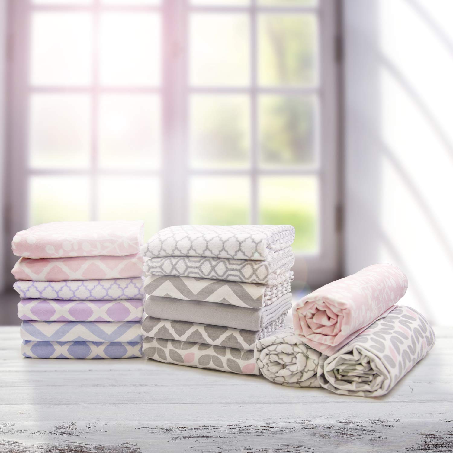 Kushies Funda para cambiador de 1 pulgada, 100% algodón transpirable, fabricado en Canadá, bayas rosas