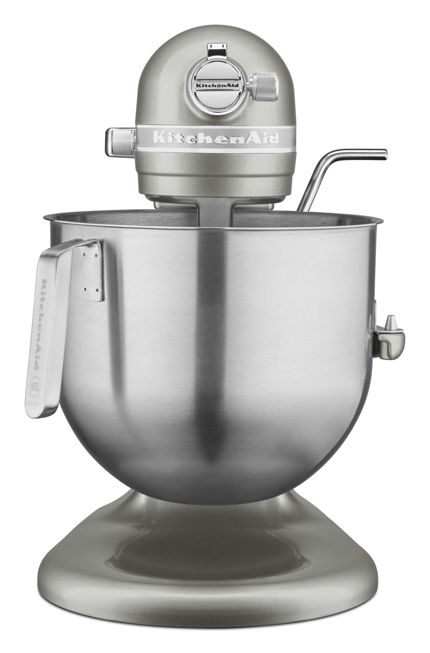 KitchenAid KSM8990CU NSF Certified Commercial Series - Batidora de 8 cuartos, Contour Silver