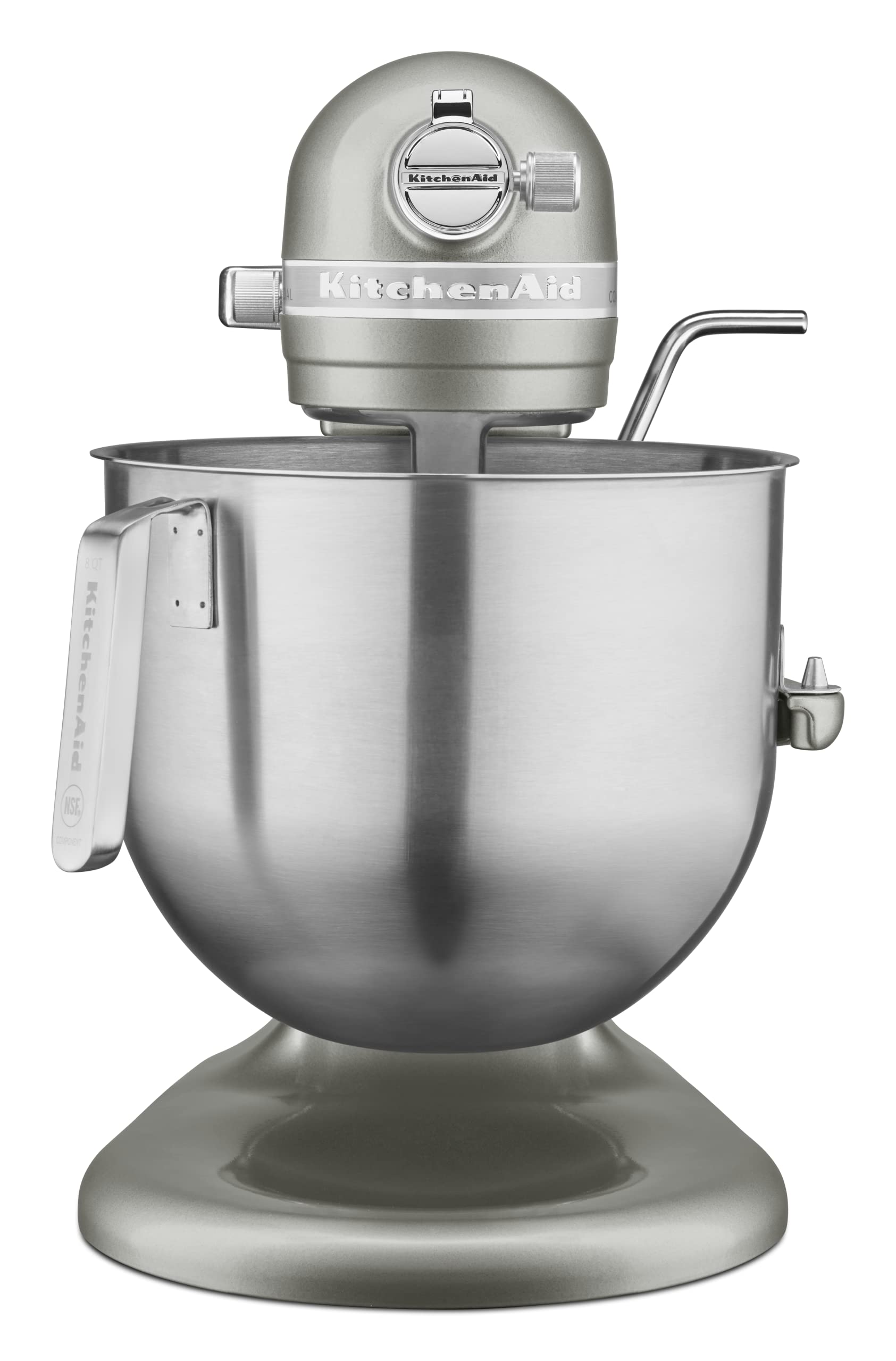 KitchenAid KSM8990CU NSF Certified Commercial Series - Batidora de 8 cuartos, Contour Silver