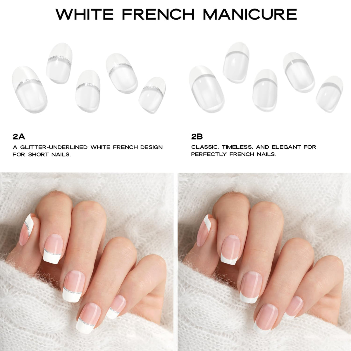Tiras de uñas de gel semicuradas con 30 piezas, pegatinas de uñas de gel UV y envolturas de uñas, kit completo de manicura incluye almohadillas para orejas de preparación, lima de uñas y palo de