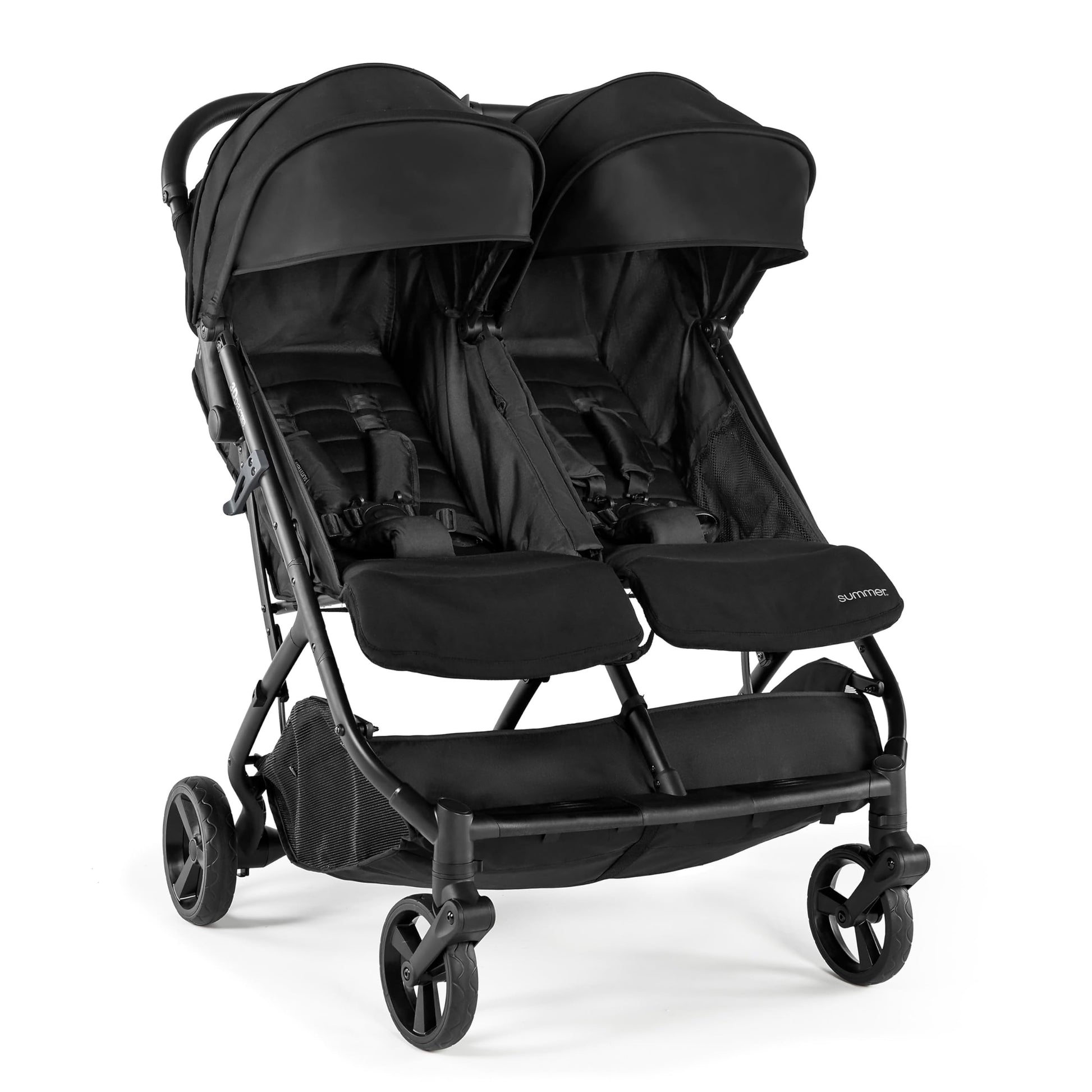 Cochecito Doble Summer Infant Negro Compacto y Plegable