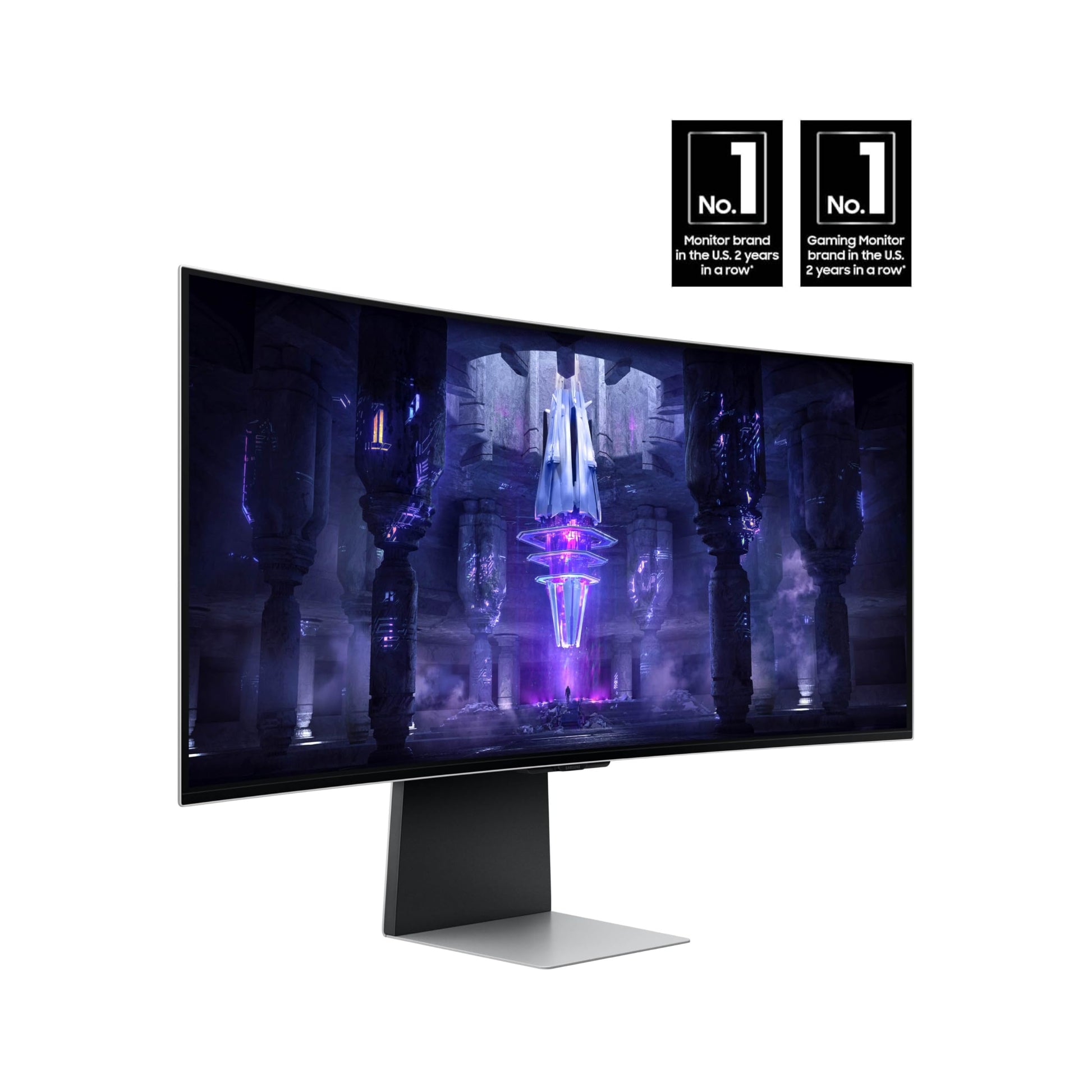 SAMSUNG 34-Inch Odyssey G85SB Series QD-OLED Ultra WQHD Curved Gaming Monitor, 175Hz, 0.03ms, DisplayHDR True Black 400, AMD FreeSync Premium Pro, Advanced Game Streaming, LS34BG850SNXZA, 2023