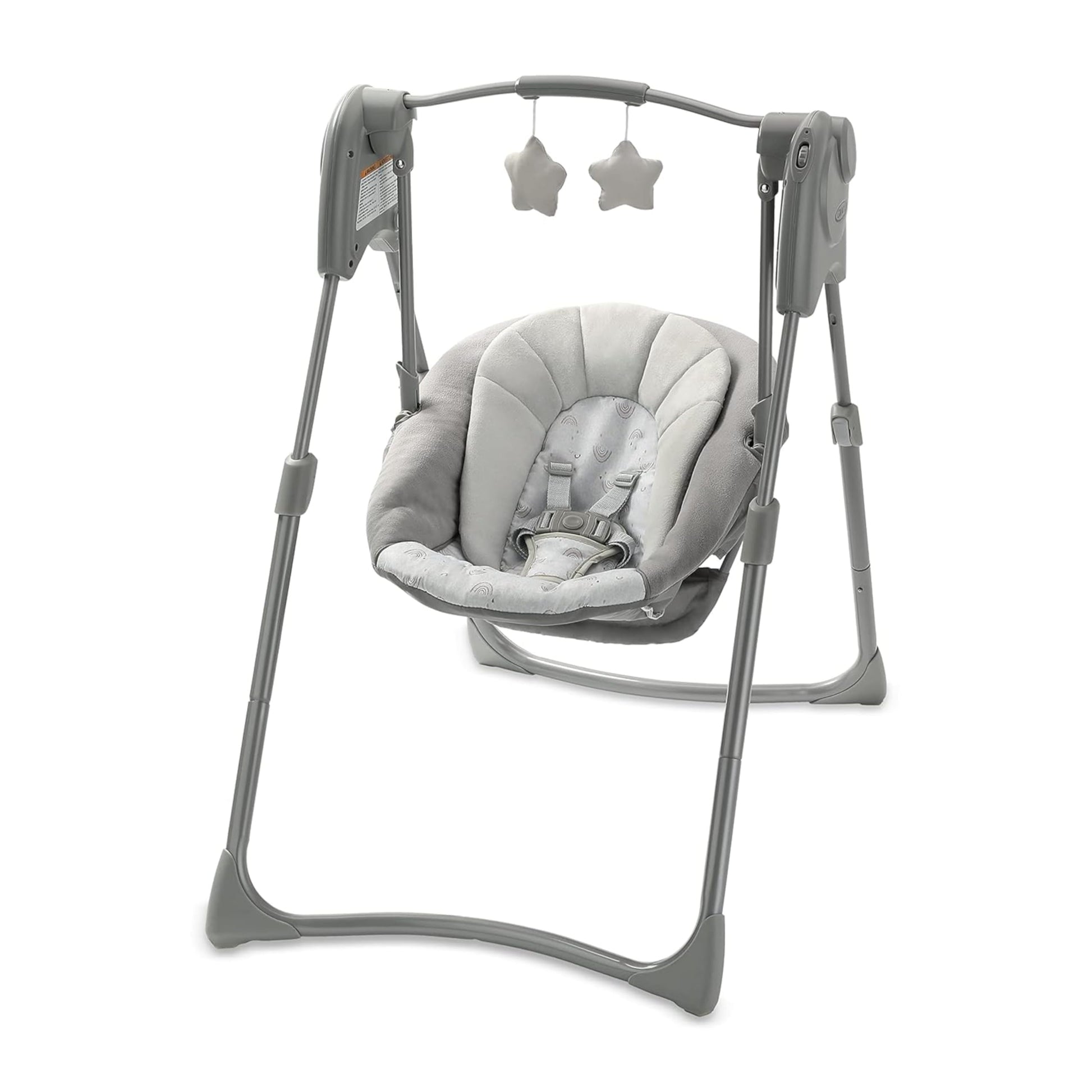 Graco® Slim Spaces™ Columpio Compacto para bebé, Reign