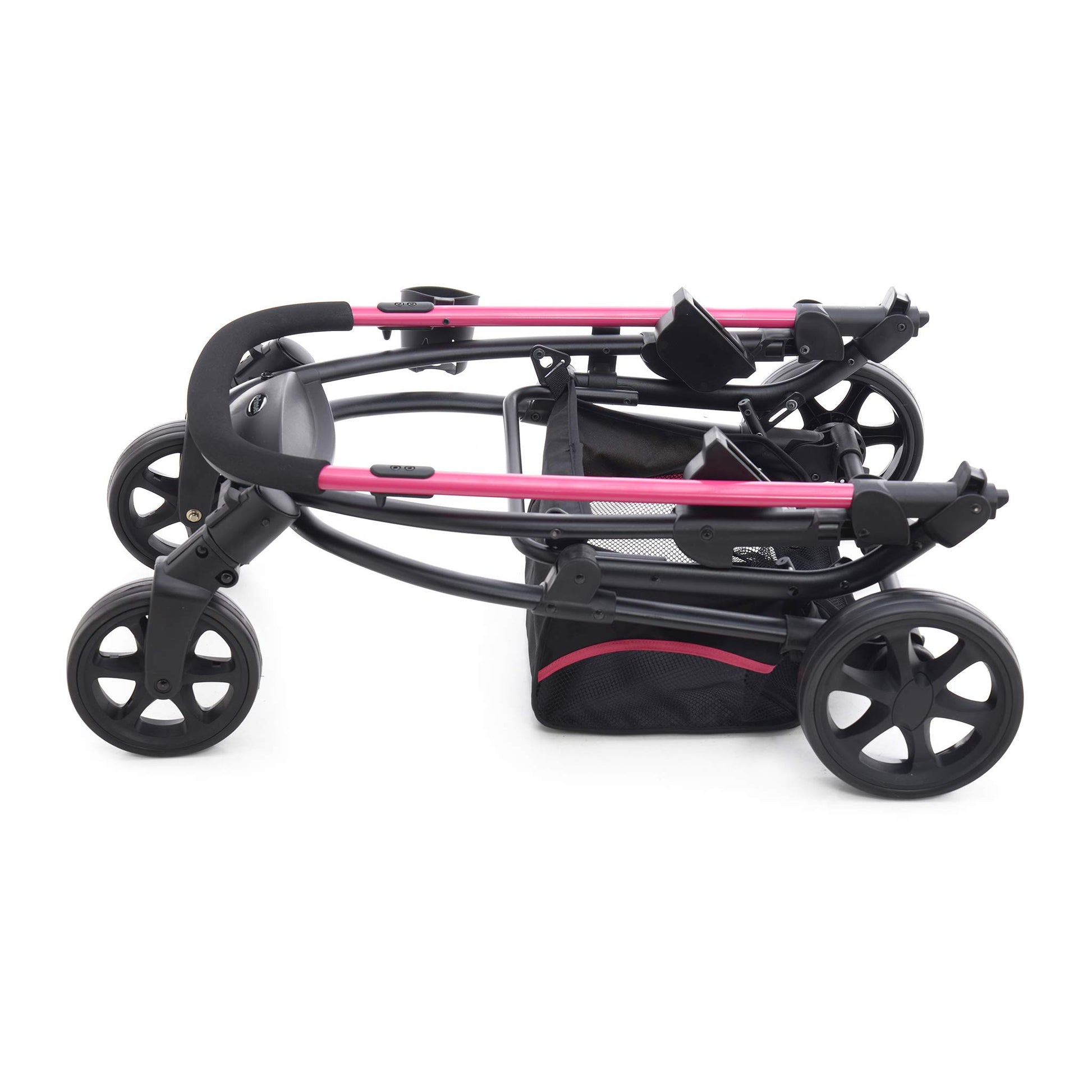 Carriola Prinsel Alfa Ts rosa con Portabebé