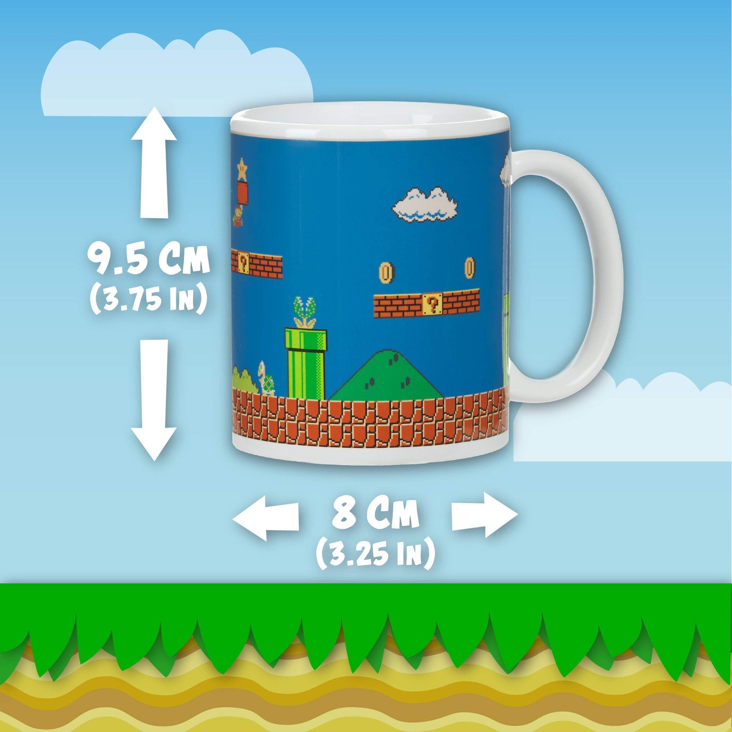 Taza Heat Change Super Mario Bros