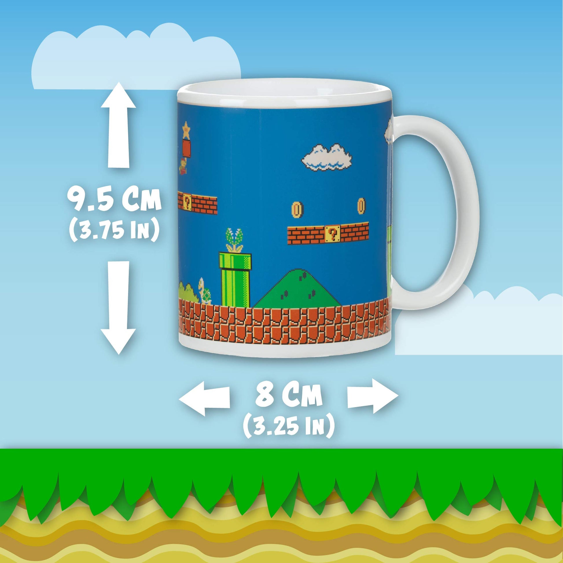 Taza Heat Change Super Mario Bros
