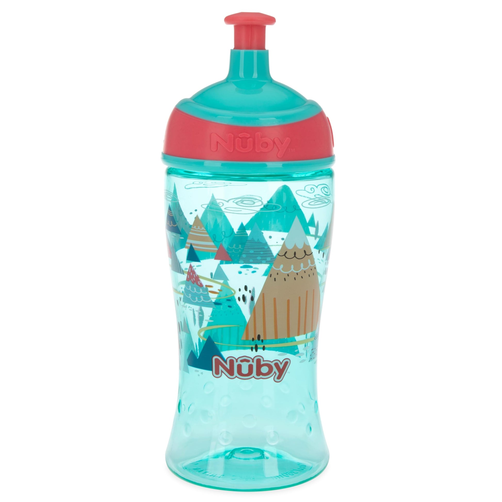 Botella para Agua con Pop Up Nuby Multicolor para Niños