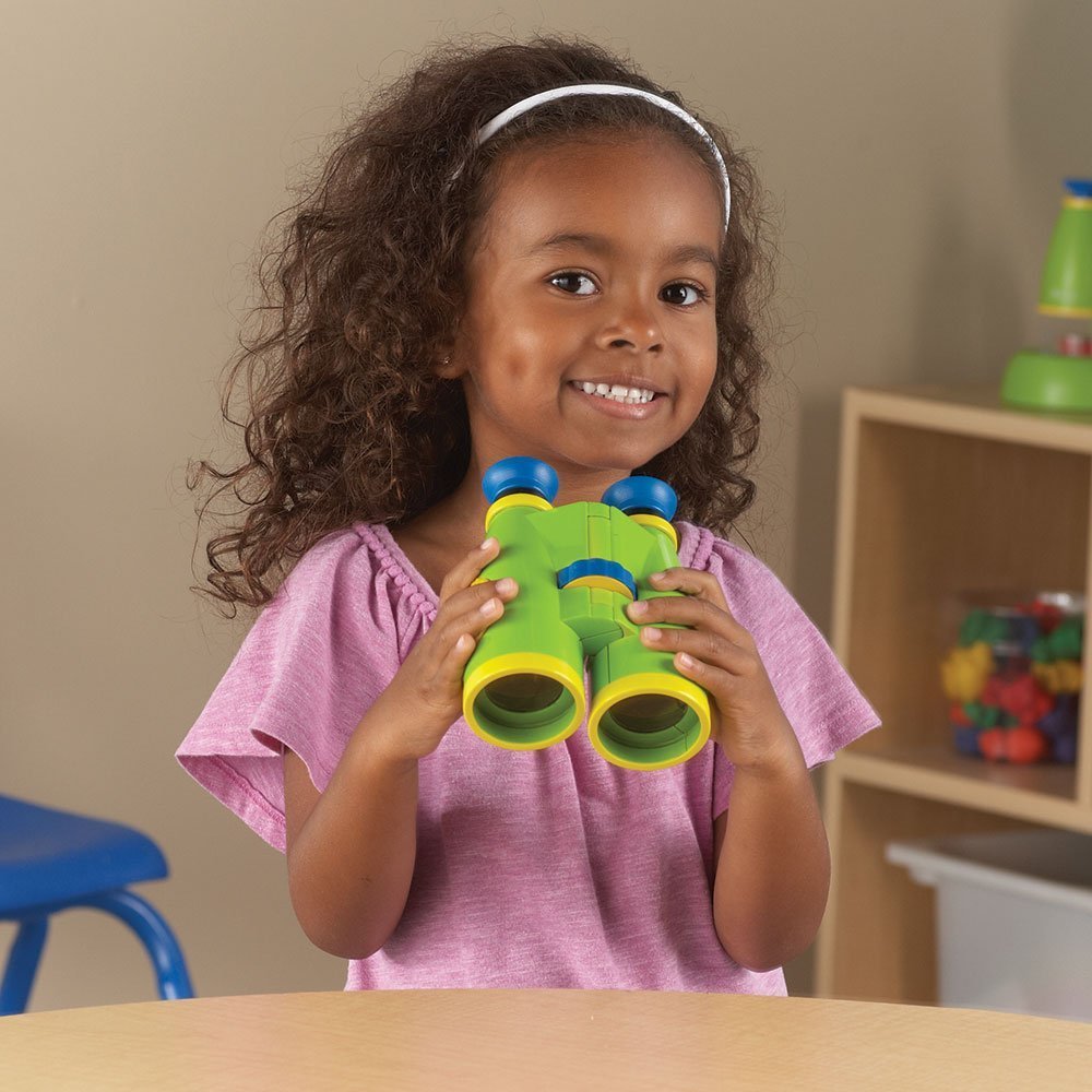 Learning Resources Primary Science Big View Binoculars, Juego de Exploración, Binoculares para Niños, Mayores de 3 añosaños