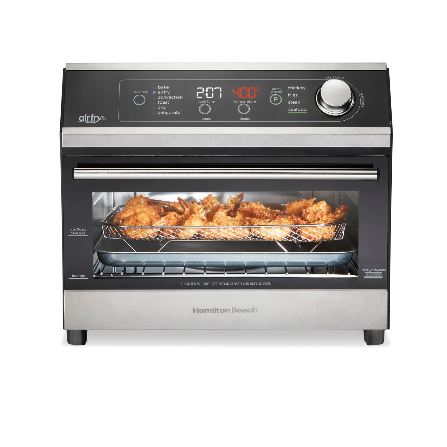 Horno Tostador Con Air Fryer Hamilton Beach 31220