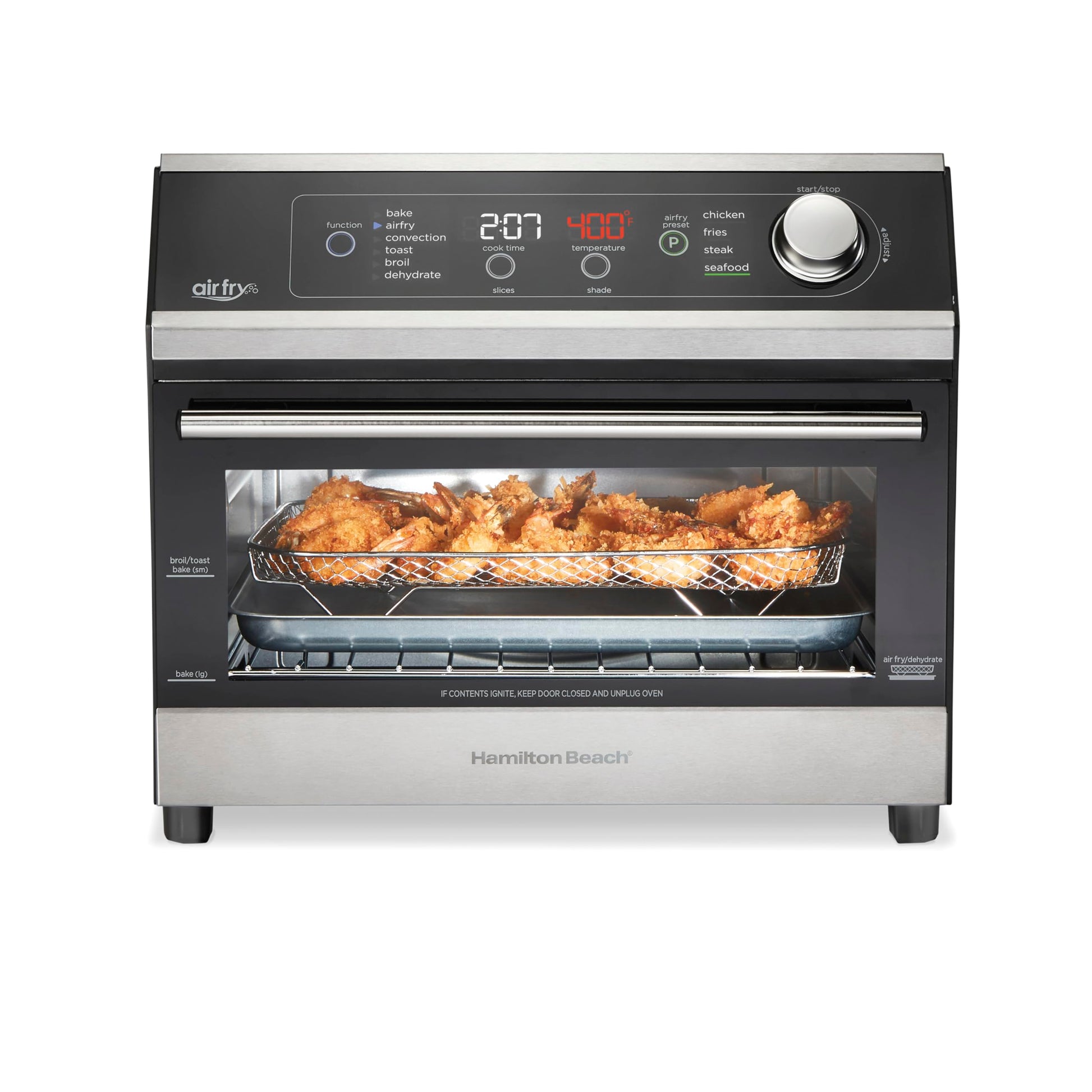 Horno Tostador Hamilton Beach Air Fryer 31220