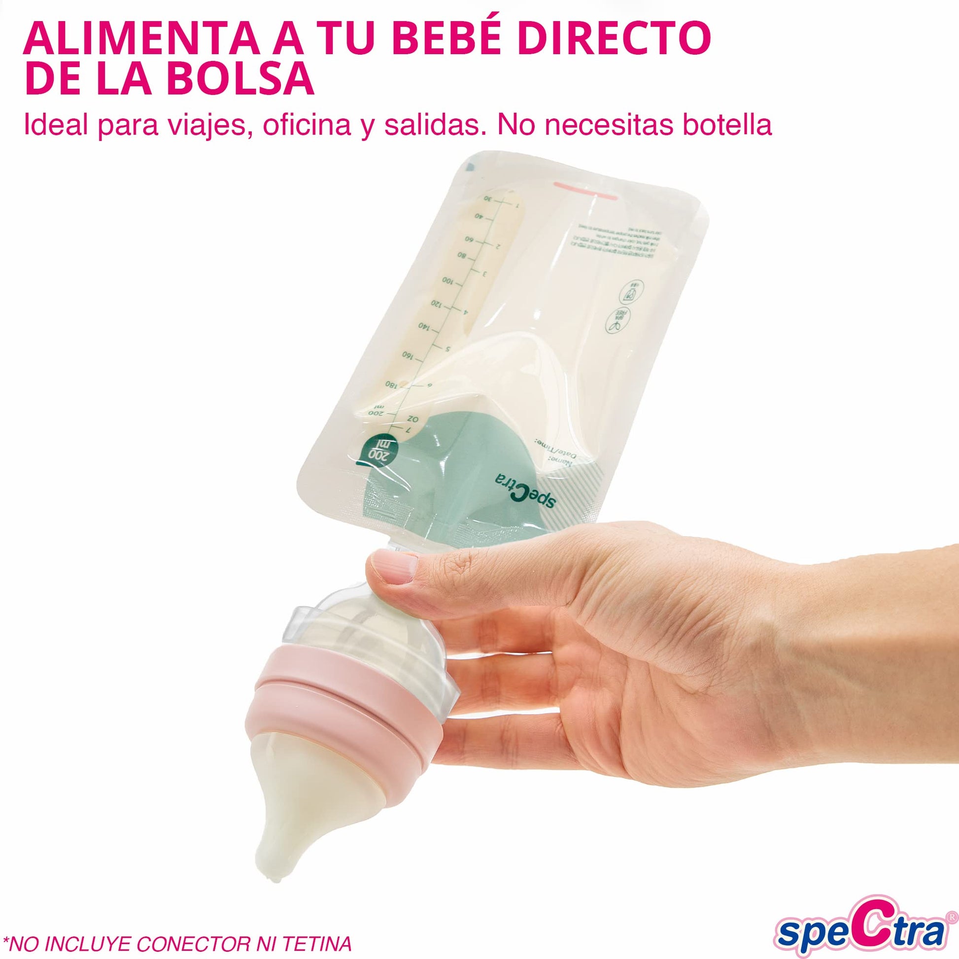 Kit de Bolsas de Almacenamiento de Leche Materna Spectra Repuesto Accesorio Original