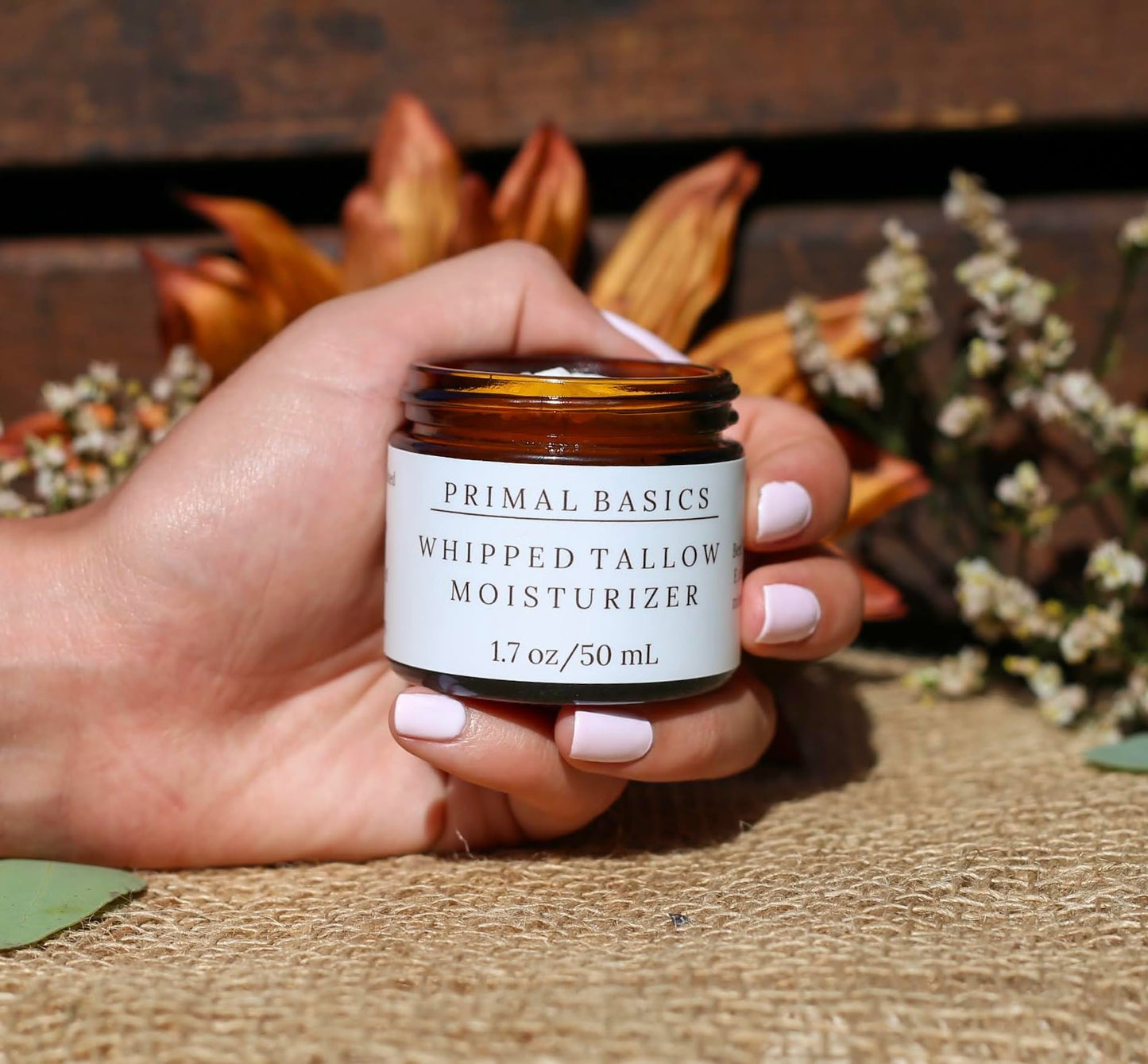 Bálsamo corporal/humectante de sebo de res con vainilla batida, 100% alimentado con pasto, terminado con pasto, para rostro, cuerpo, piel grasa, seca y sensible. Contiene vitaminas A, D, E y K.