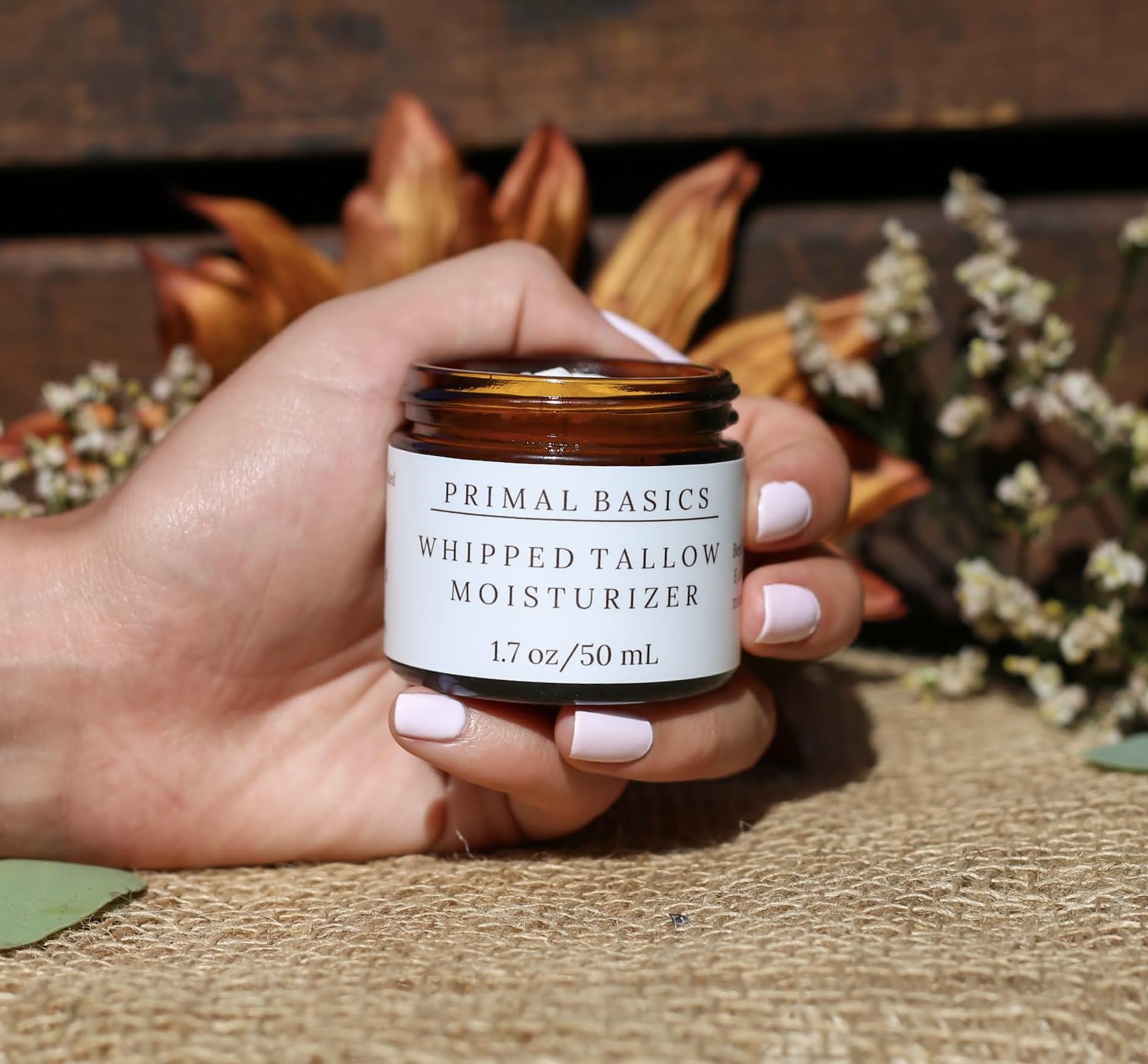 Bálsamo corporal/humectante de sebo de res con vainilla batida, 100% alimentado con pasto, terminado con pasto, para rostro, cuerpo, piel grasa, seca y sensible. Contiene vitaminas A, D, E y K.