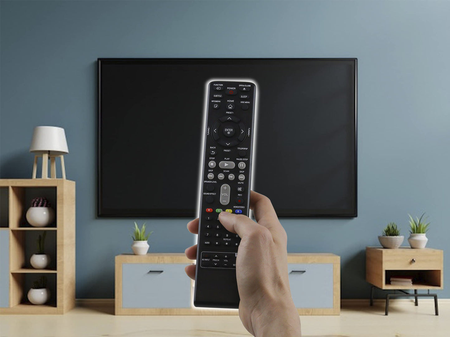 CONTROL EXPERT Control Remoto LG DVD Blue Ray Akb73775802 BH4120 BH4120S BH6720S BH6720SMW BH6820SW