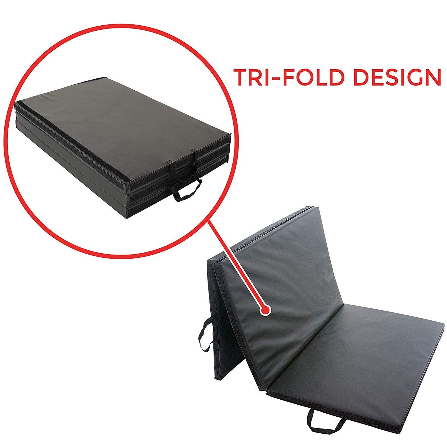 Alfombrilla de Ejercicio Sunny Health & Fitness Trilateral 048