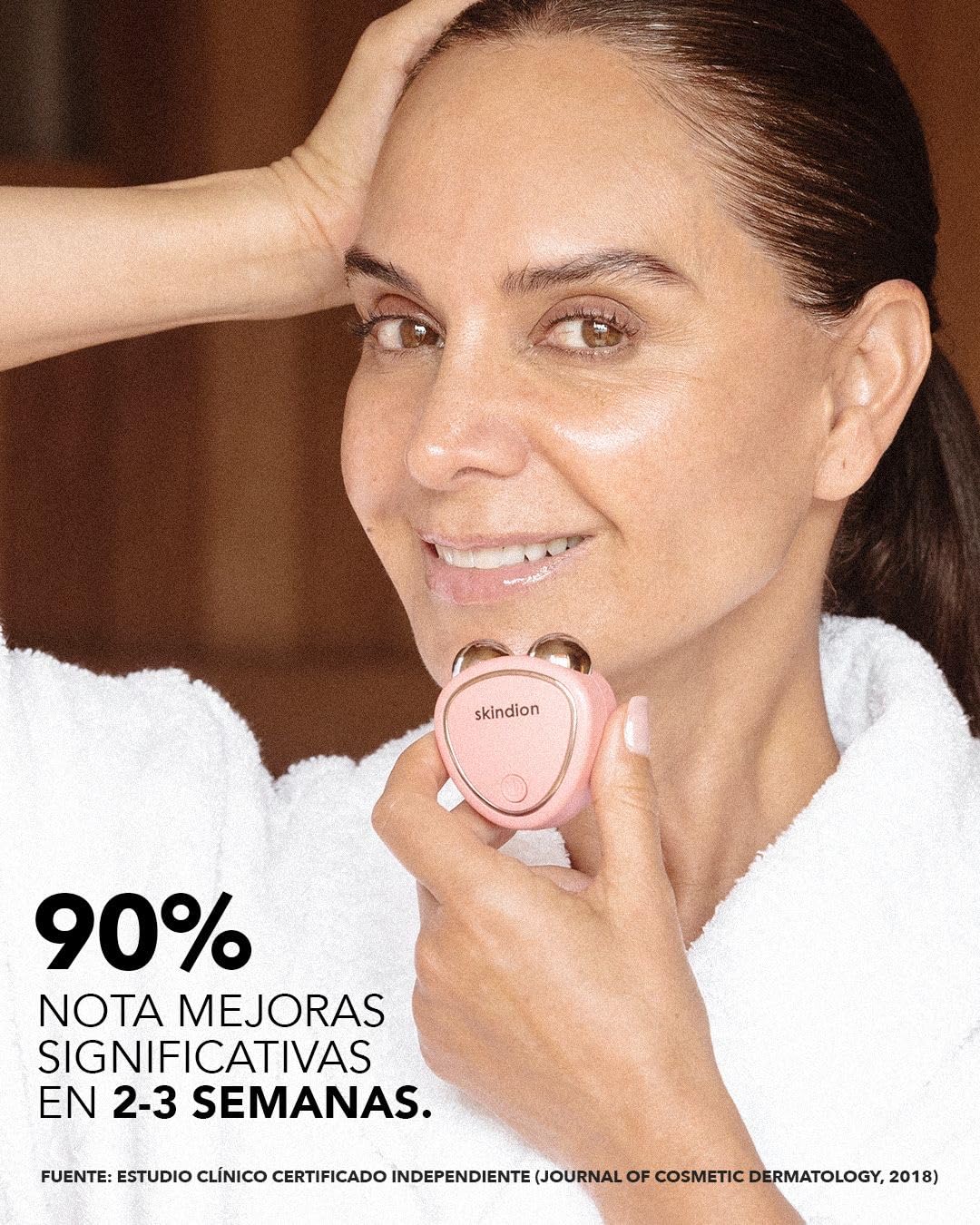 Skindion dispositivo de rejuvenecimiento facial con Microcorriente | Reductor de arrugas | Lifting facial | Ejercita rostro