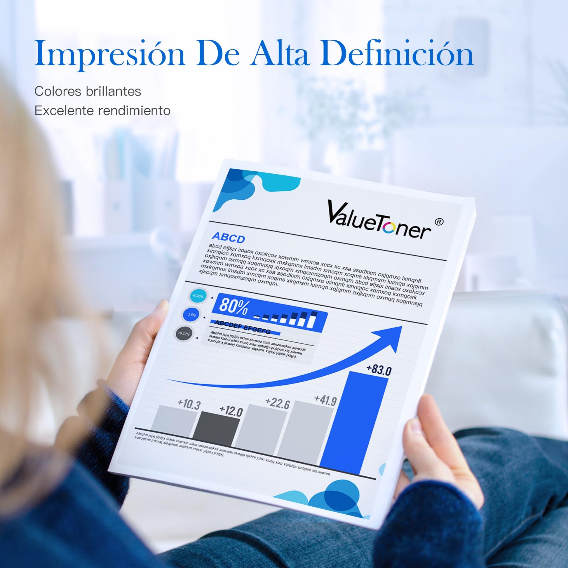 Cartucho de Tinta Valuetoner Negro y Color Mayor Capacidad Repuesto Compatible con Canon Pixma TS3110 MG2410 MG2510 MG3010