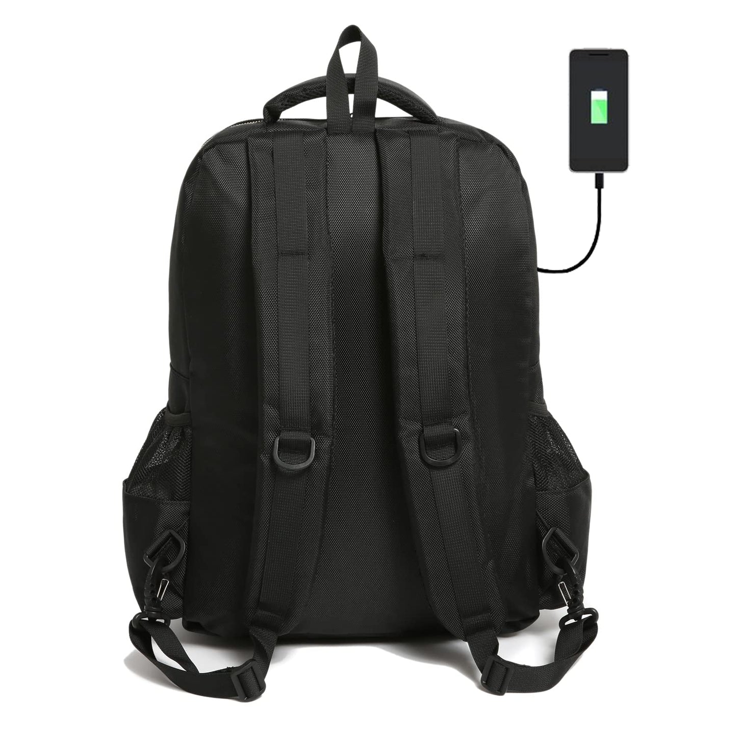 Bolsa de Viaje NIHANEH Negro USB Organizador Grande para Barberos y Peluqueros