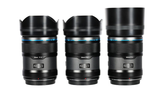 Kit de Lentes de Enfoque Automático Sirui Sniper f/1.2 Negro Montaje E