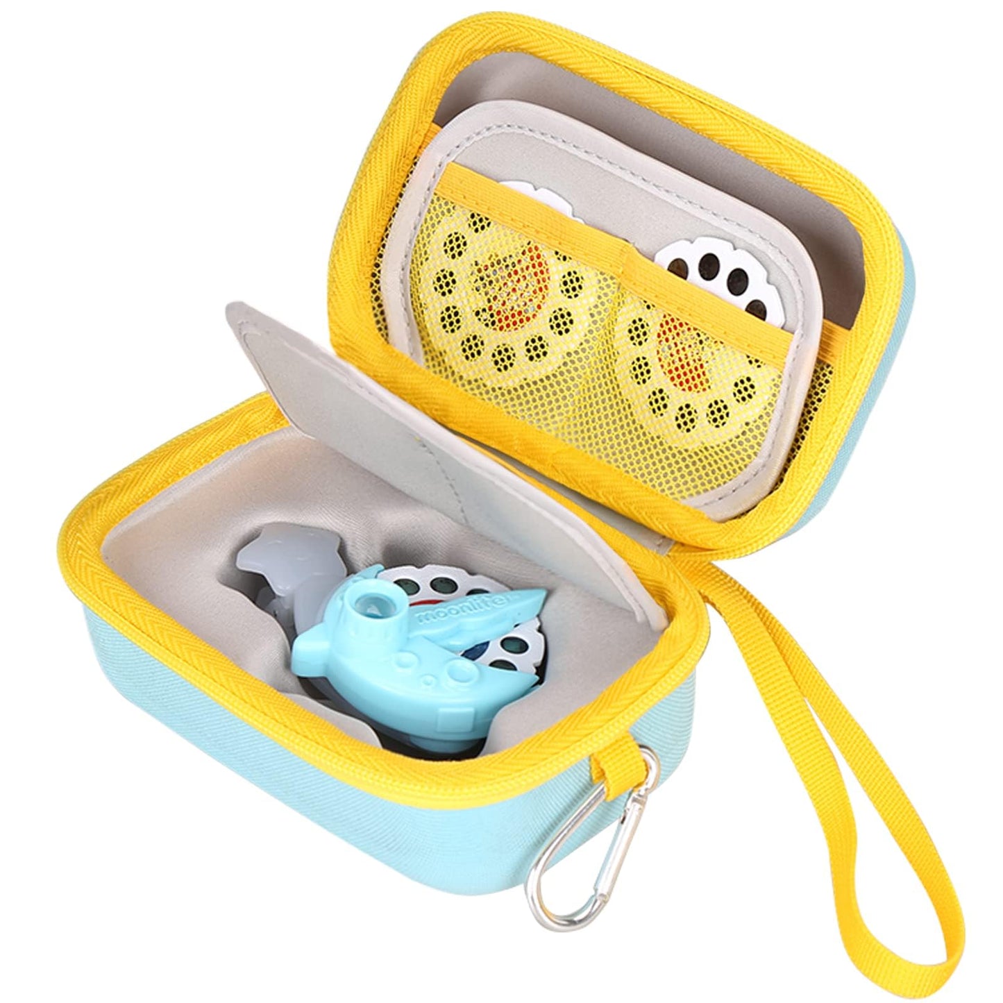 Carcasa Rígida Tourmate Blanca para Proyector Moonlite Mini y Carretes de Historia