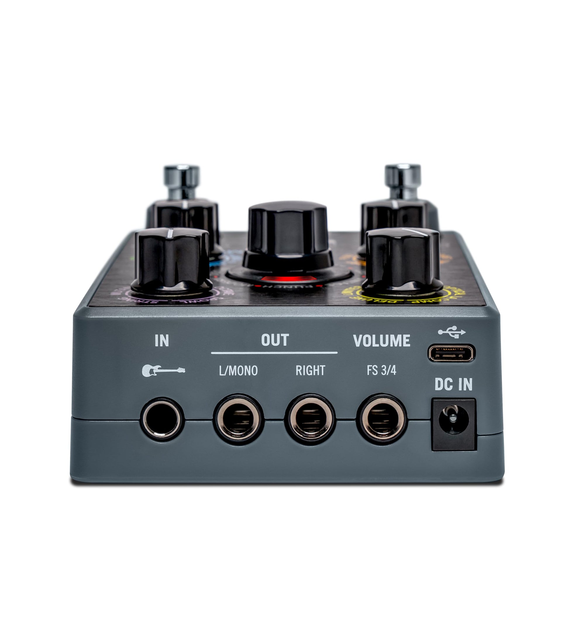 LINE 6 POD Express, bajo con 7 amperios, 7 cabinas y 17 efectos, incluyendo un looper