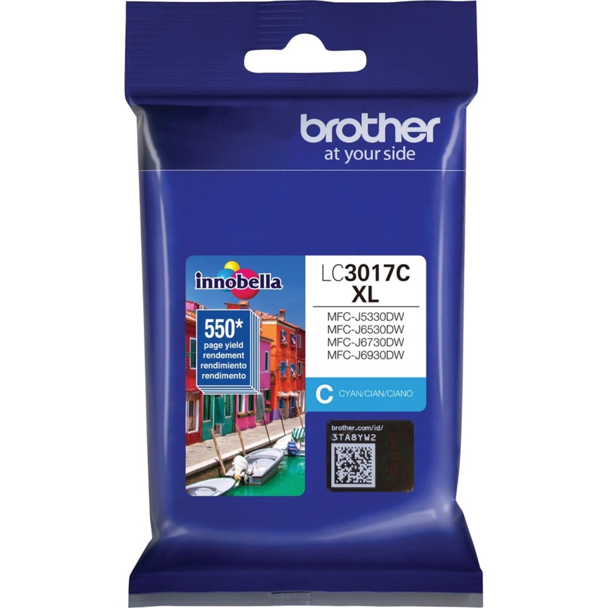 Brother LC-3017C cartucho de tinta Cian - Cartucho de tinta para impresoras (Original, Cian, Brother, MFC-J5330DW, MFC-J6530DW, MFC-J6930DW, Inyección de tinta, Alto rendimiento (XL))