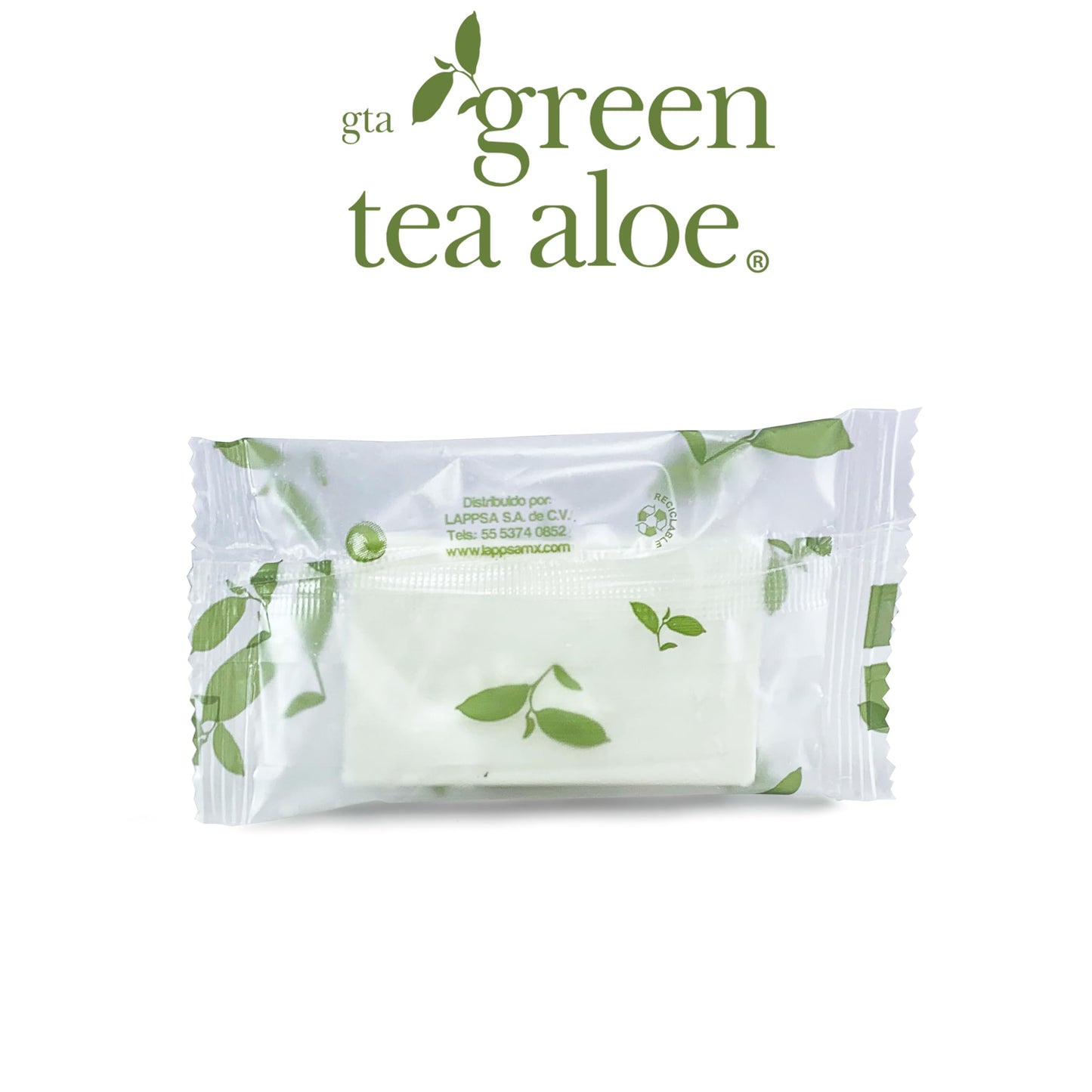 Jabón 20 g Green Tea Aloe, Amenidades Hoteleras, 144 unidades