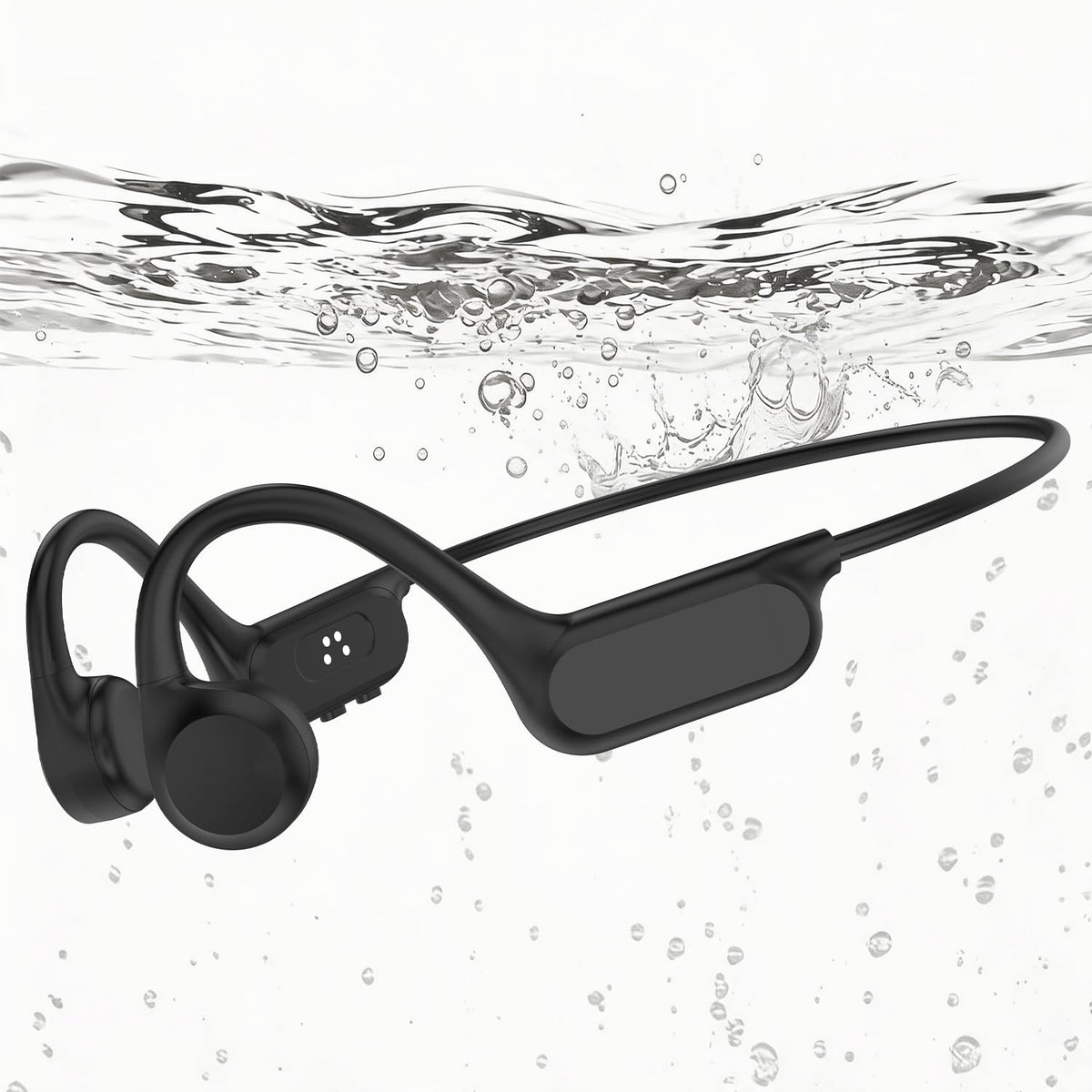 Auriculares de Conducción Ósea Flemikie IPX8 Impermeables