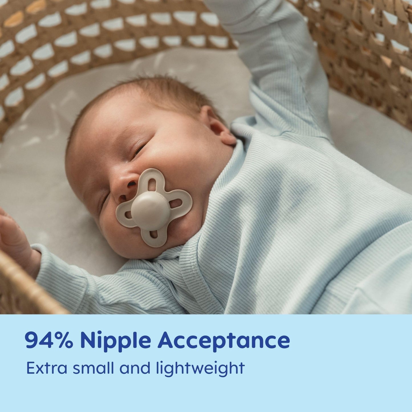 MAM Original Start - Chupetes de bebé mate para 0-3 meses, pezón de silicona sin BPA, fácil de limpiar, ideal para bebés recién nacidos, desarrollado con expertos médicos, 2 unidades de Binkies con