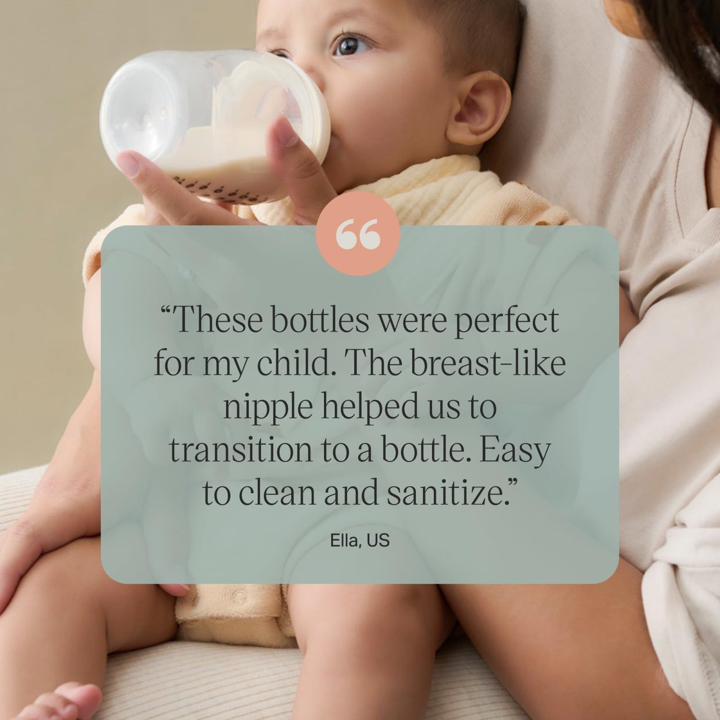 Botella Tommee Tippee Translúcida 5 Onzas