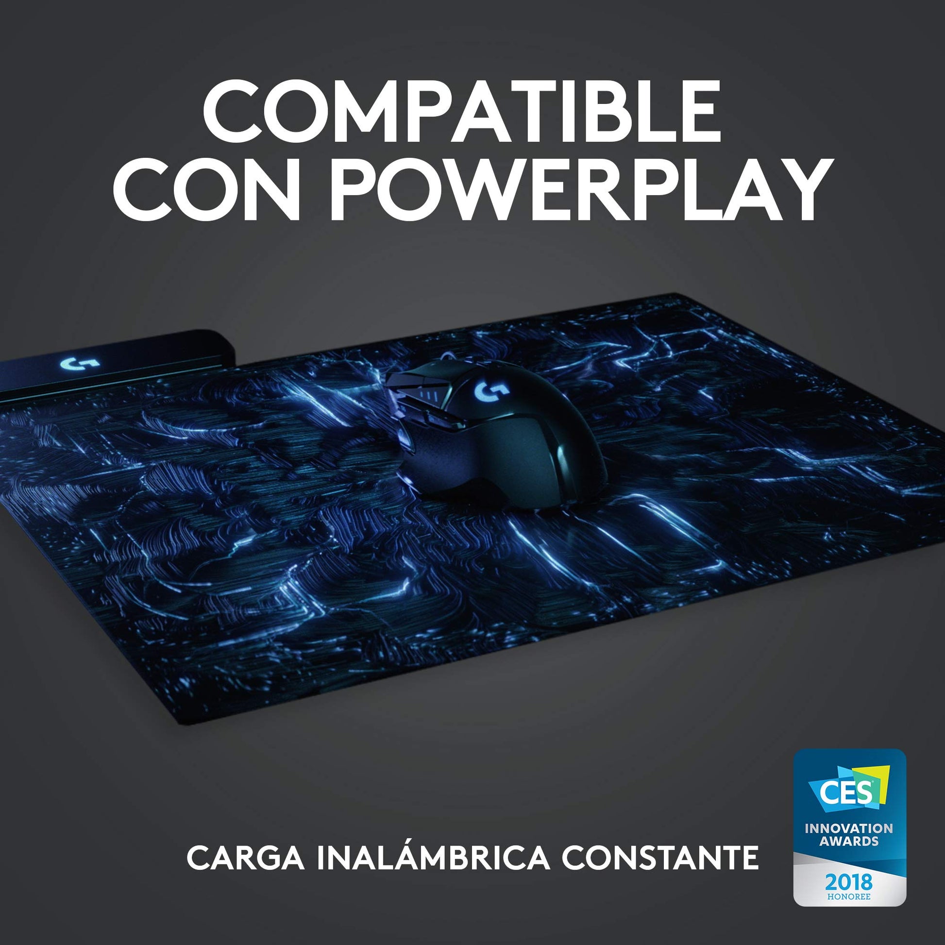 Logitech G502 LIGHTSPEED Mouse Gaming Inalámbrico, HERO 25K, 25,600 DPI, RGB, Peso Reducido, 11 Botones Programables, Batería Larga Duración, POWERPLAY-compatibile, PC, Negro - Windows