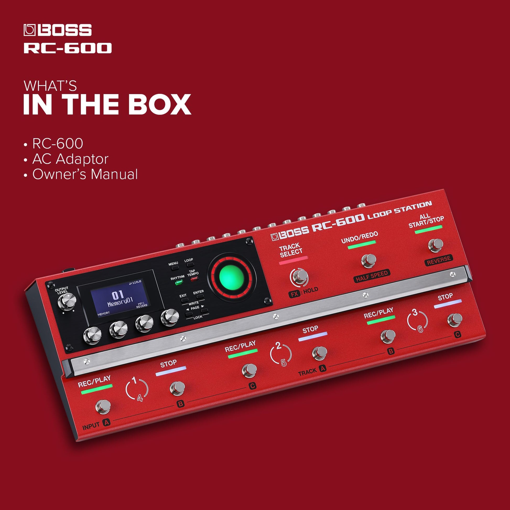 Pedal Looper Boss RC-600 Loop Station