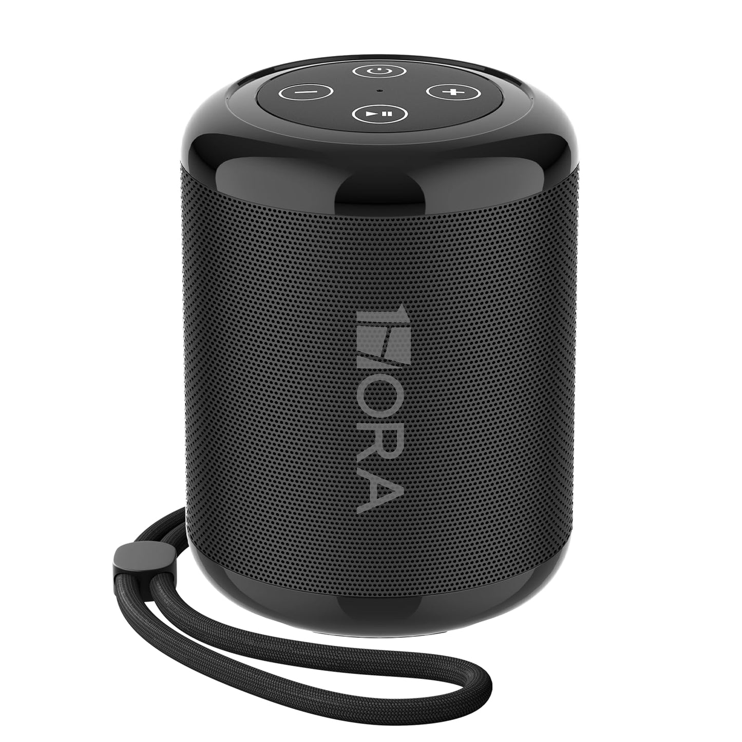 Bocina Bluetooth Portátil 1 Hora Negro con Manos Libres y Radio FM
