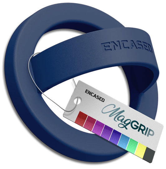 Anillo Magnético de Silicona Encased Azul Rey para iPhone MagSafe