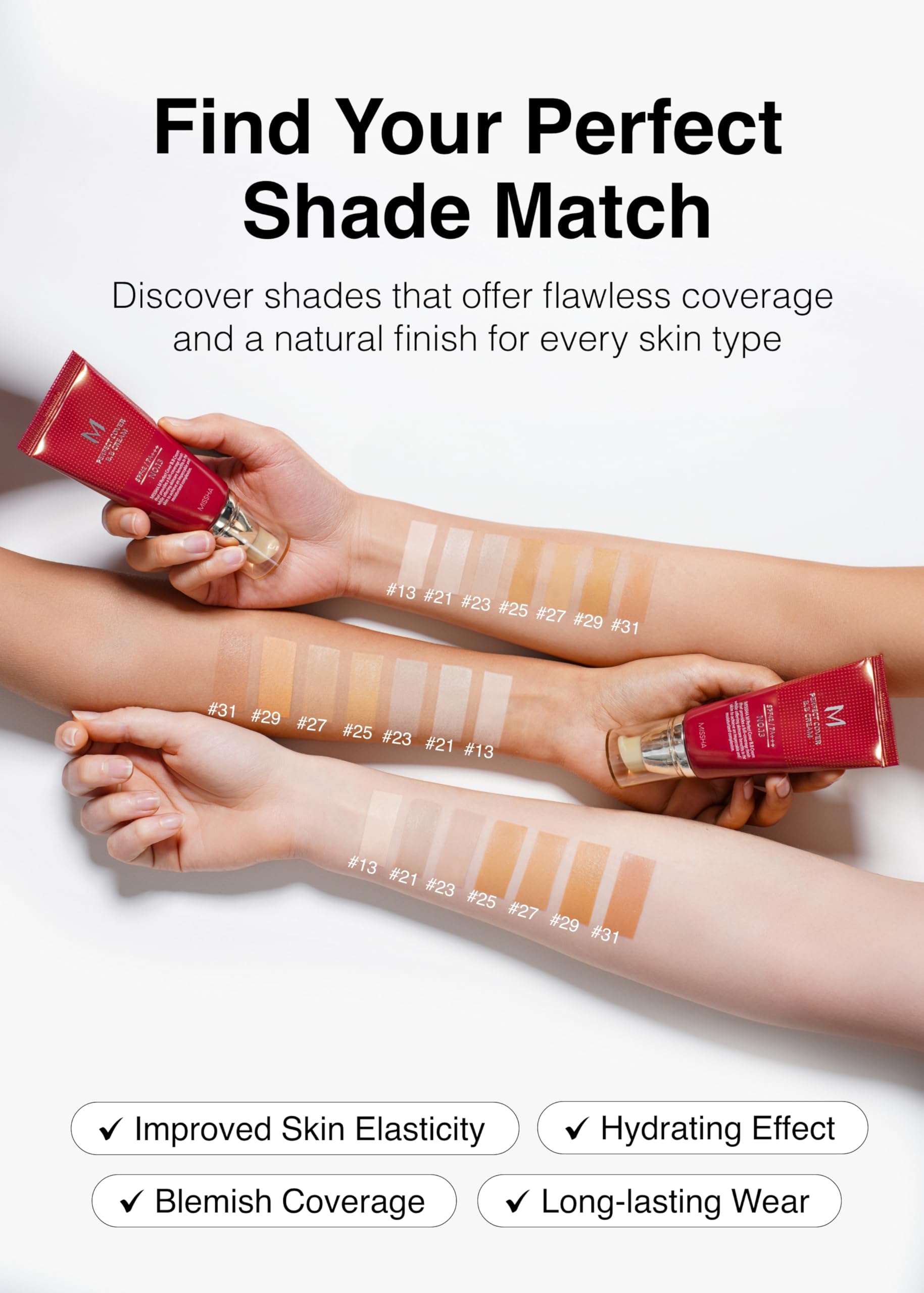 Missha M Perfect Cover BB Cream SPF 42 PA No 27 Honey Beige