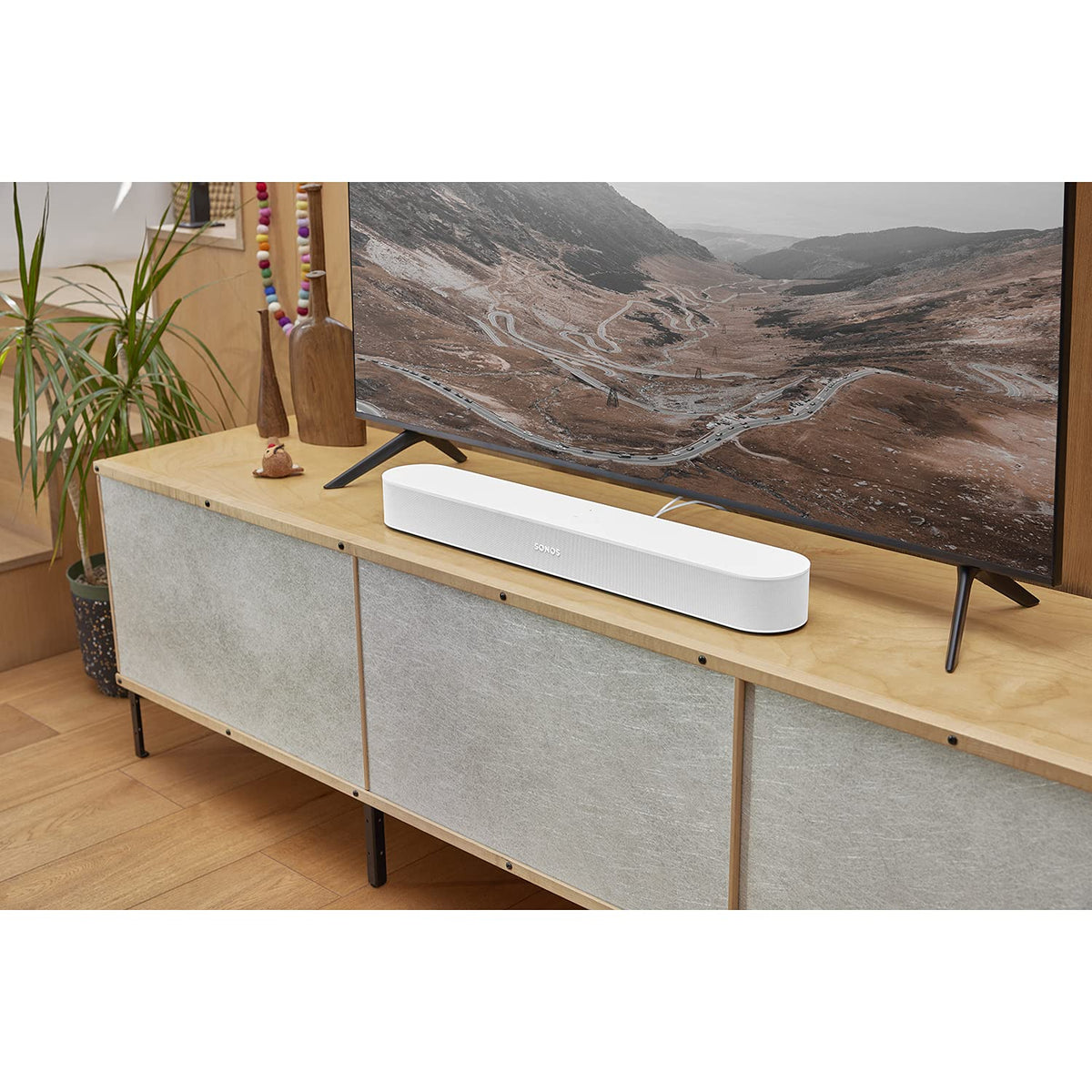 Barra de Sonido Inteligente Sonos Beam Gen 2 Blanco con Tecnología Dolby Atmos Reacondicionado